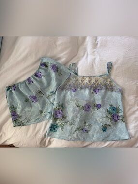 Vintage Women’s Cutesy Whimsical Girly Summer PJ Short Set